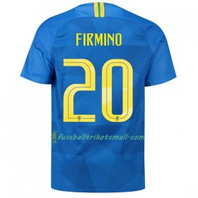 Günstige Fußballtrikots Brasilien Firmino 20 WM 2018 Auswärts-trikot kaufen